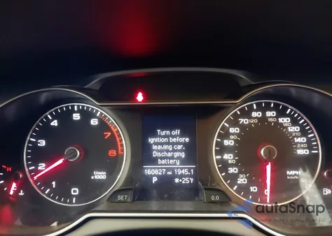 2013 Audi A4 2.0T Premium z USA, uszkodzony, nr VIN WAUFFAFL8DN034001